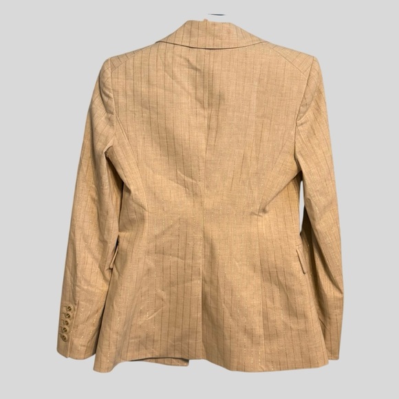 Veronica Beard Gaya Dickey Jacket Natural Gold Blazer Size 2 NWT $798 - Picture 2 of 7
